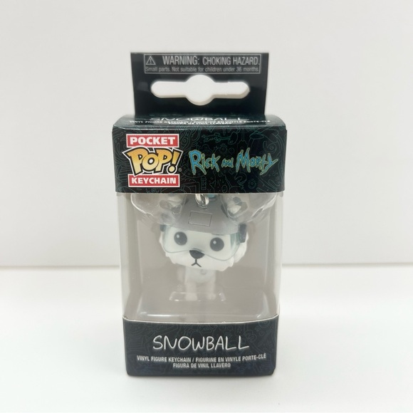 Funko Pocket Pop Snowball Keychain - Picture 2 of 8